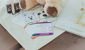 Affirmation Card Game helps kids build positive emotional habits while learning about essential oils