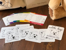 Load image into Gallery viewer, Affirmation Card Game helps kids build positive emotional habits while learning about essential oils